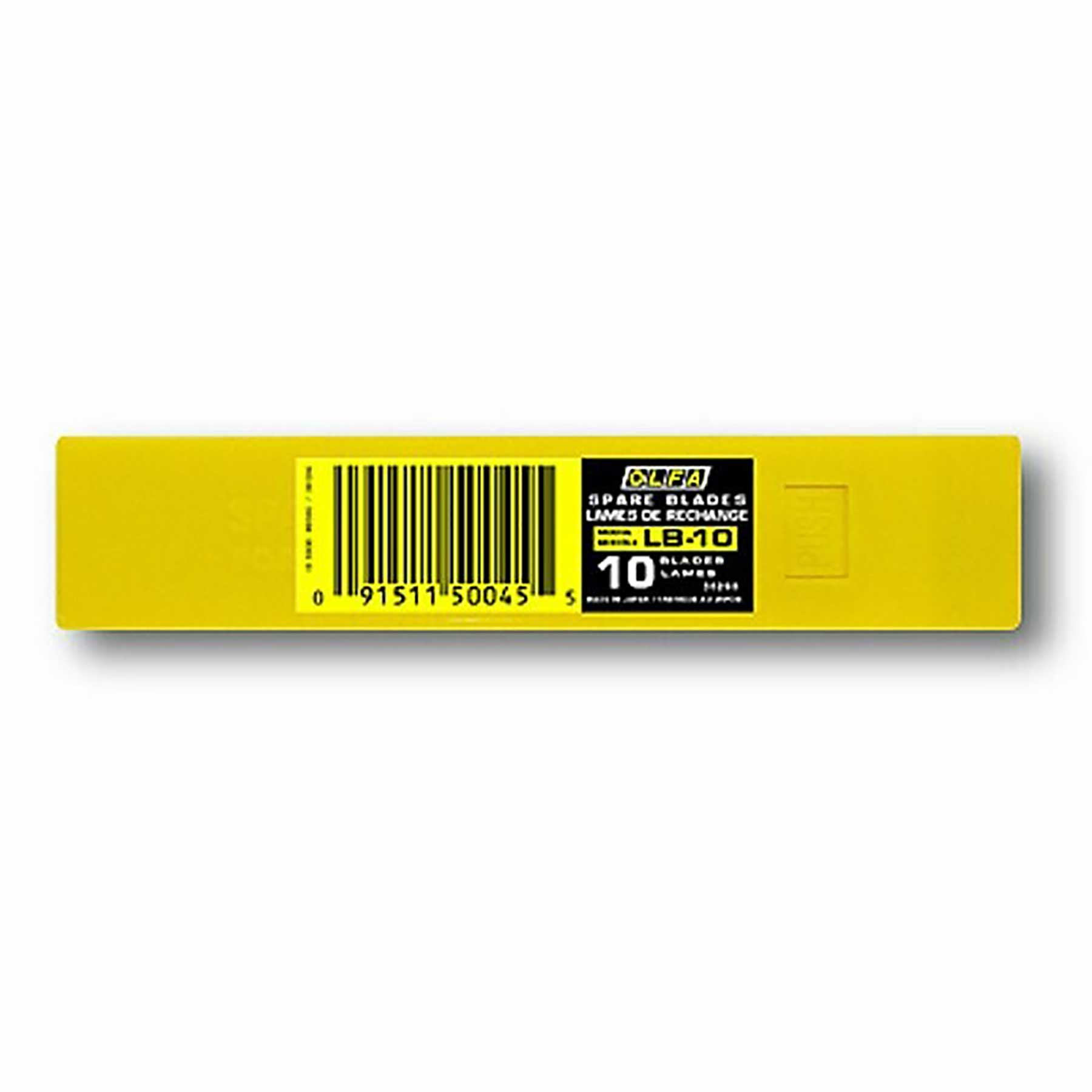 Repuesto P/Cuchilla Olfa Lb-10 18 Mm. Grande Bl/10 Navajas