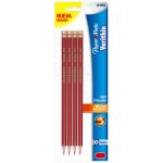 Lápiz Checador Rojo Paper Mate Verithin Hexagonal Bl/4