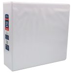 Carpeta Carta Arillo O con Ventana Wilson Jones 361 3" Panorámica Brillante