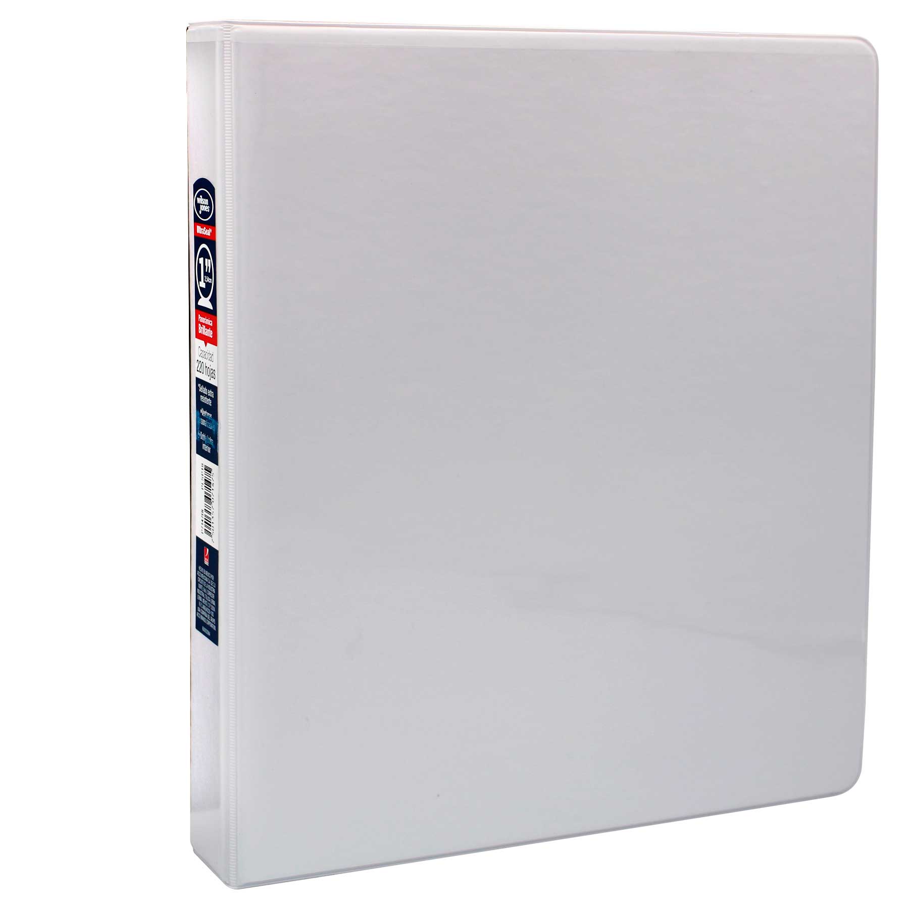 Carpeta Carta Arillo O con Ventana Wilson Jones 361 1" Panorámica Brillante