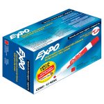 Marcador para Pintarrón Expo Rojo, Punta Cincel