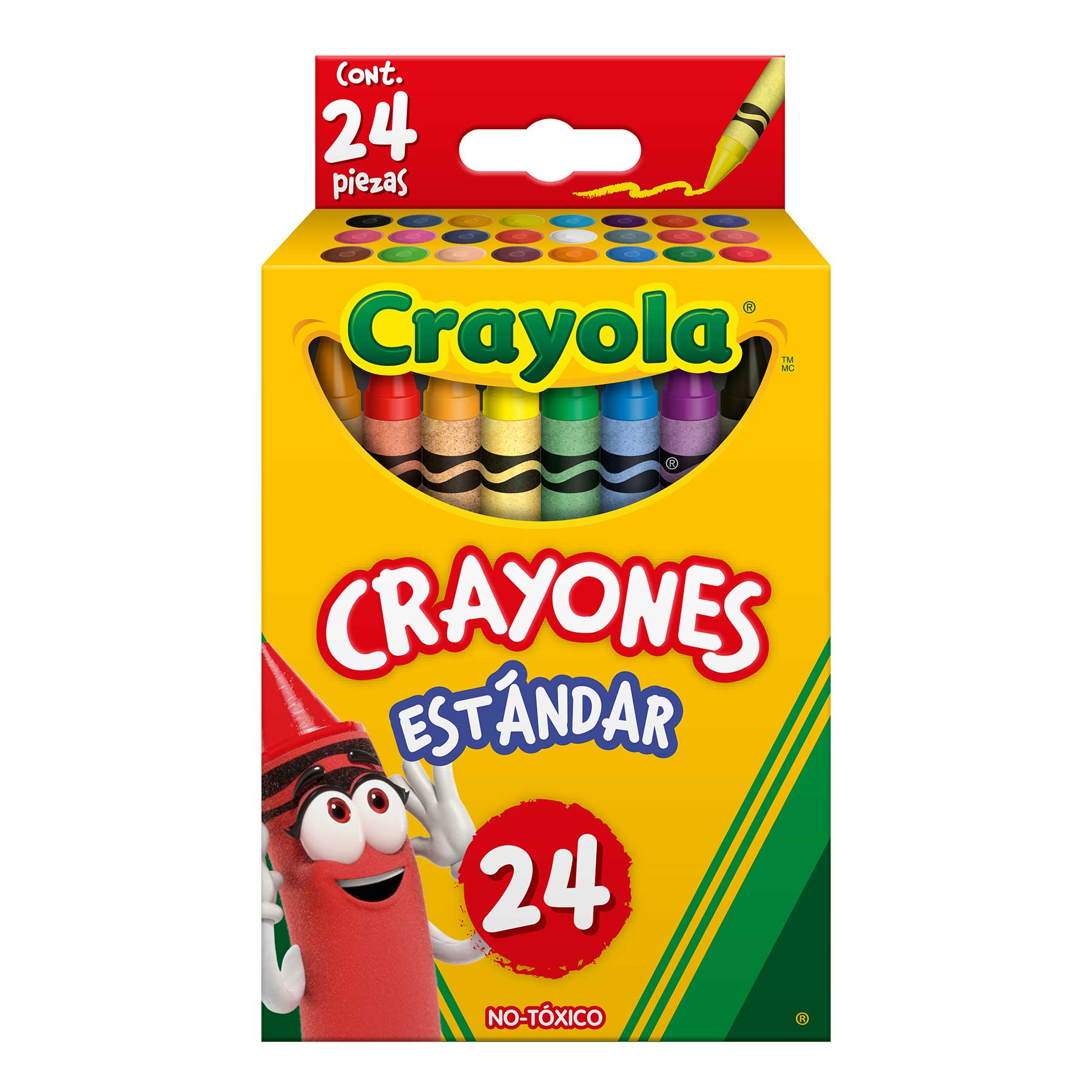 Crayones Estándar Crayola C/24