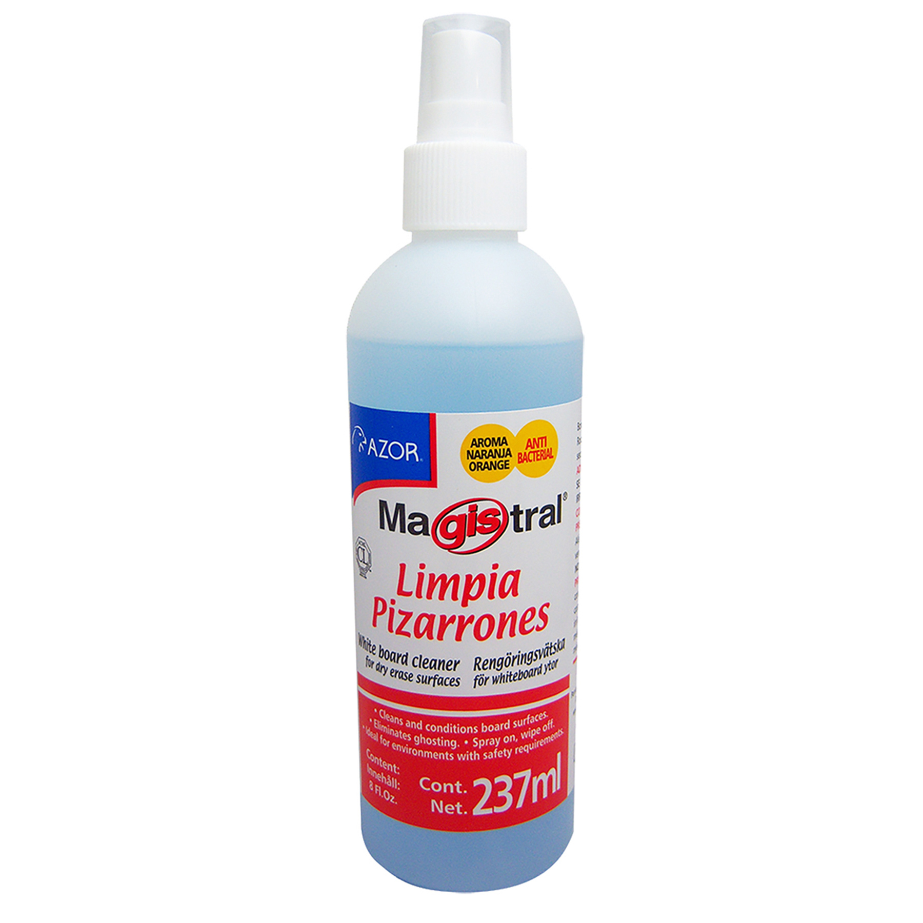Limpiador para Pintarrón Magistral 237 ml.