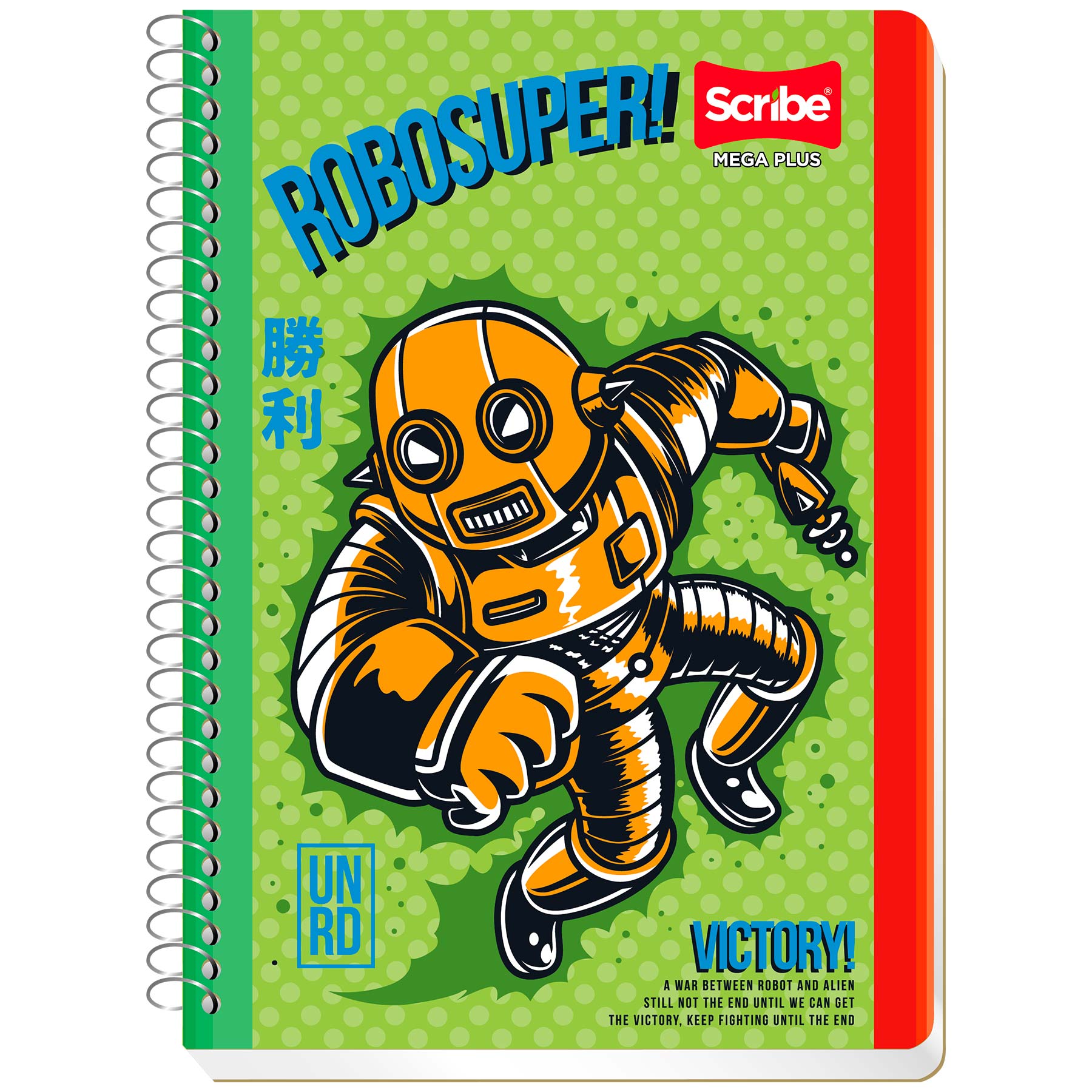Cuaderno Forma Francesa Scribe Mega Plus 4540 Raya 100 h.