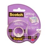 Cinta Adhesiva con Despachador Scotch Gift Wrap, Rollo 19 x 16.5 m.