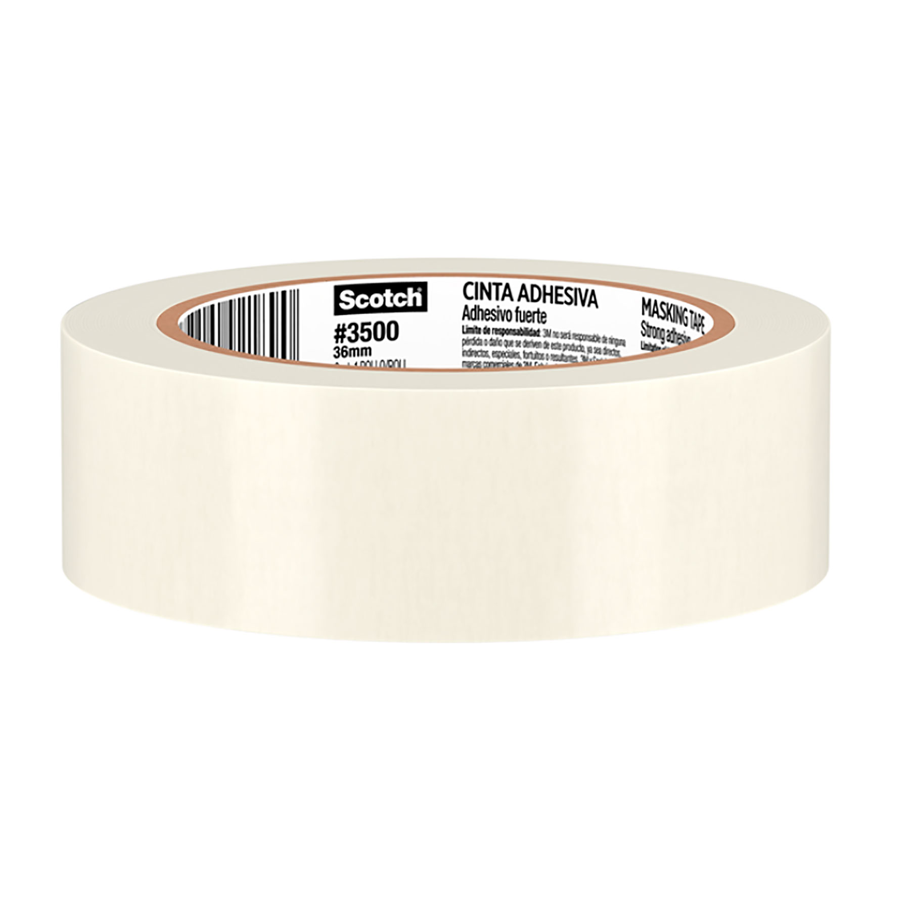 Cinta Adhesiva Masking Scotch 3500, 36 mm x 40 m.