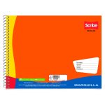 Block Dibujo Espiral Scribe 4591 24.5 X 32 Cm 20 H. C/Protector