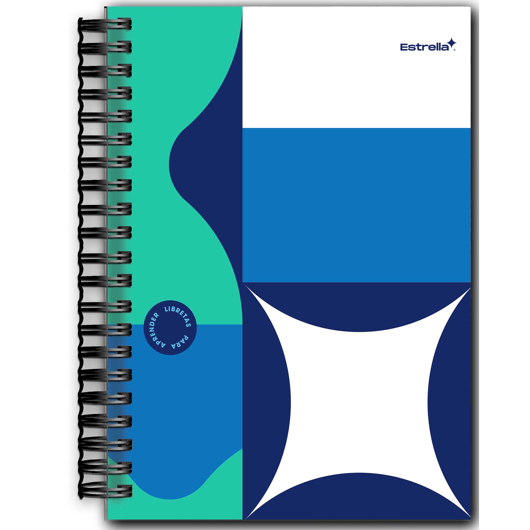 Cuaderno Forma Francesa Pasta Dura Estrella Book 0608 Raya 80 h.