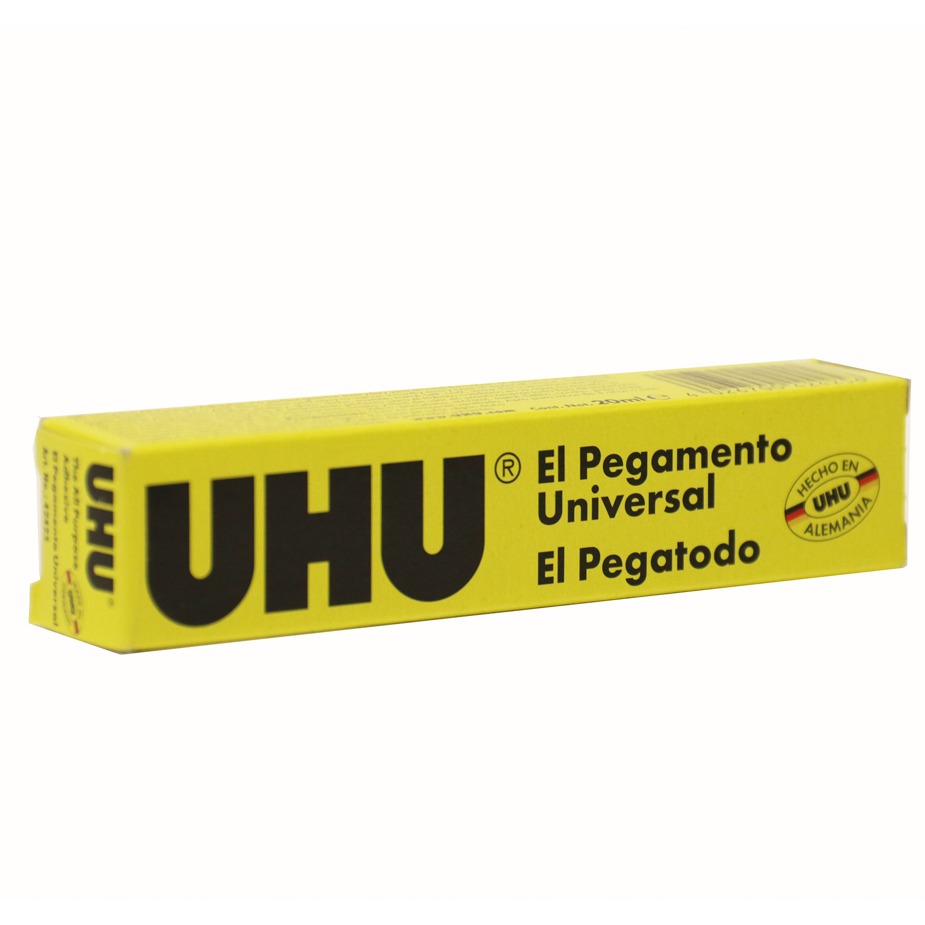 Pegamento Transparente UHU 20 ml.