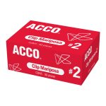 Clip Gigante Mariposa #2 Acco C/50