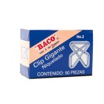 Clip Gigante Mariposa #2 Baco C/50