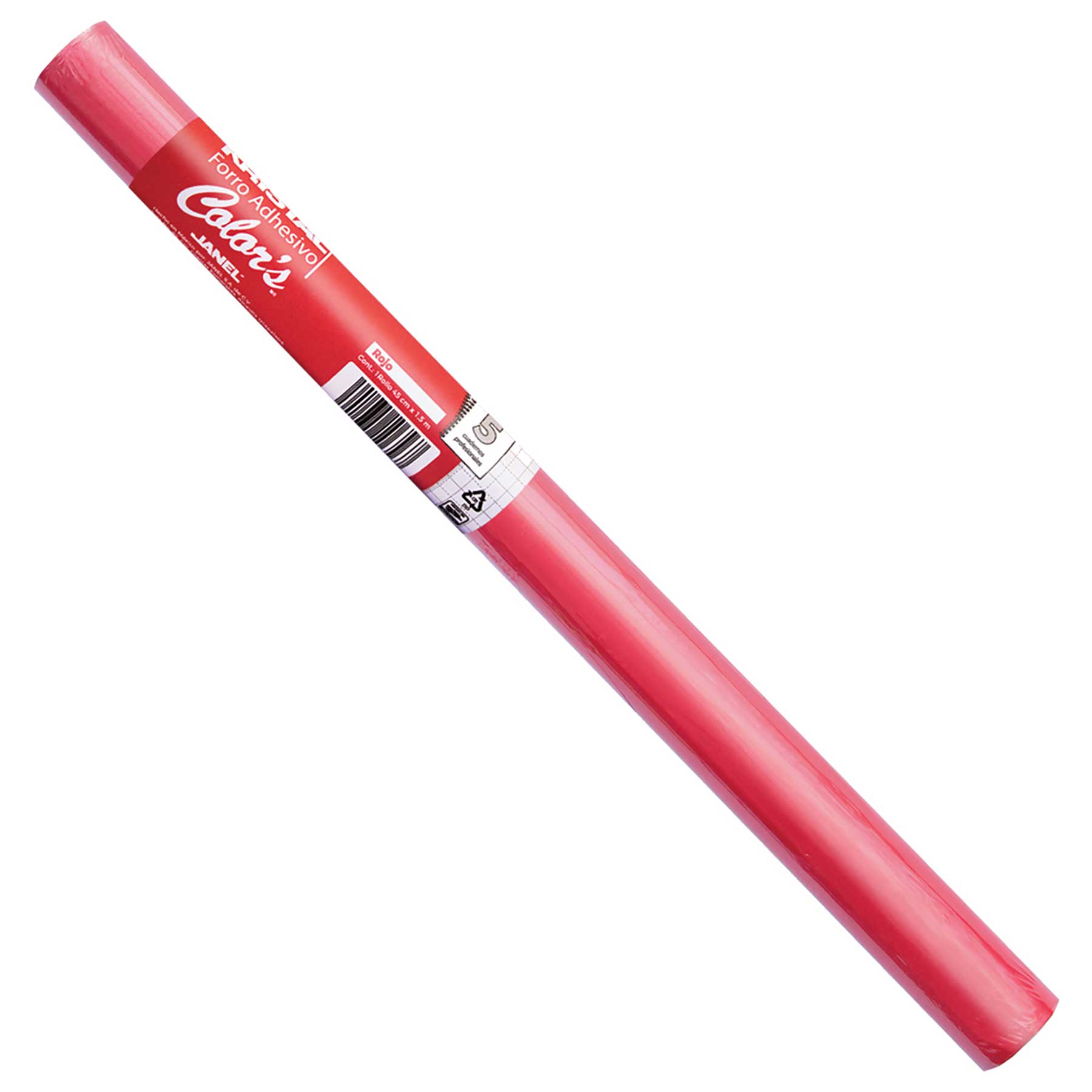 Rollo Adhesivo Contact Janel Kristal 45 cm x 1.5 m. Varios Colores