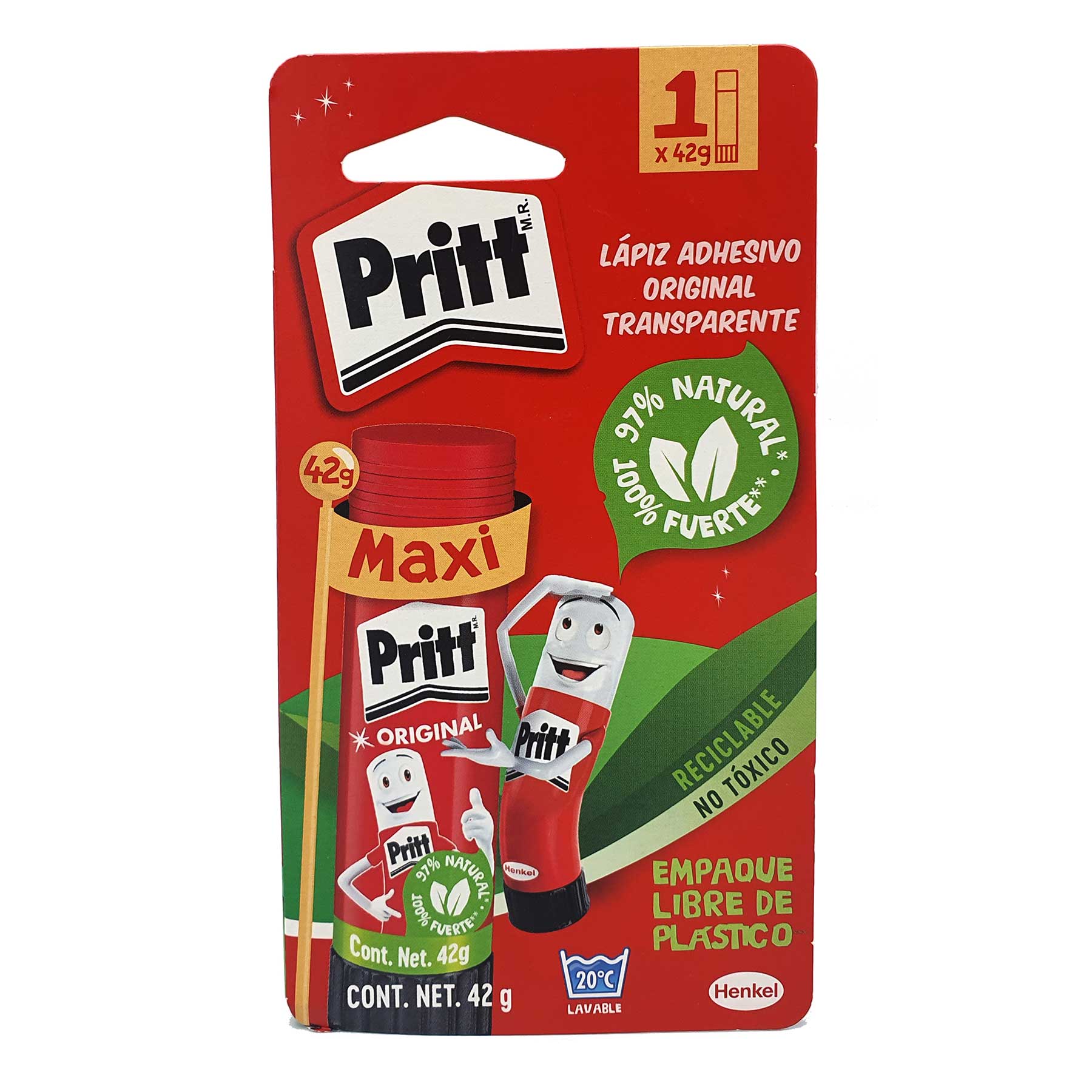 Lápiz Adhesivo Pritt 42 g. Bl/1