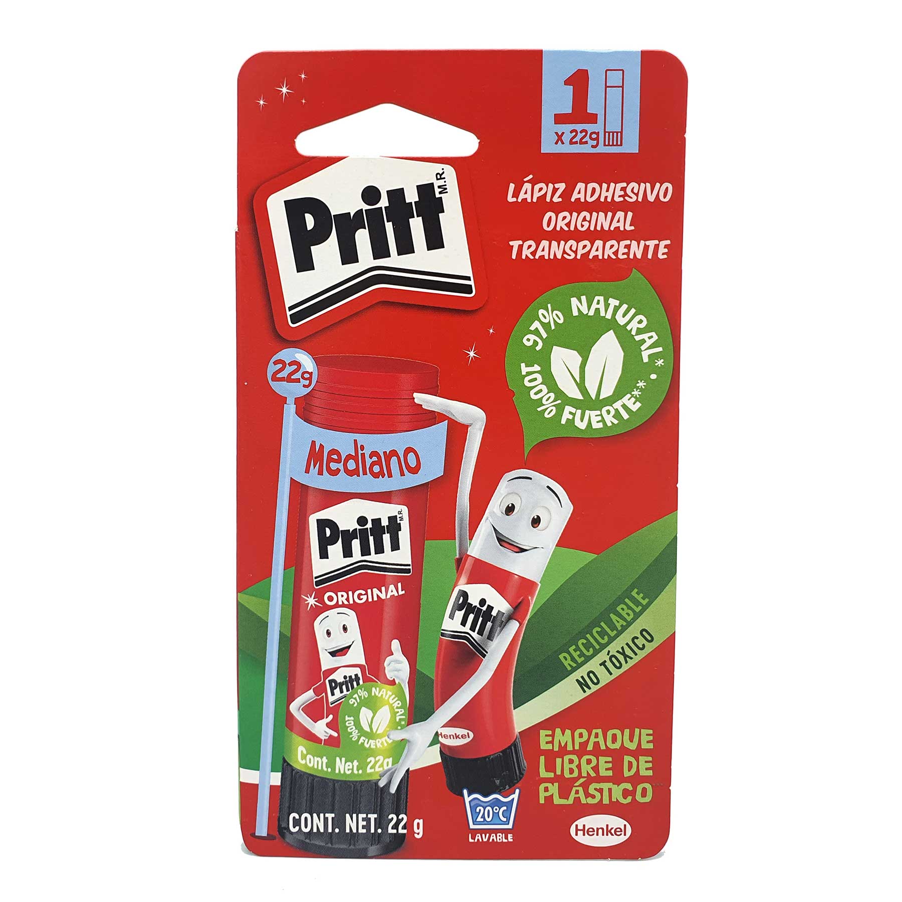 Lápiz Adhesivo Pritt 22 g. Bl/1