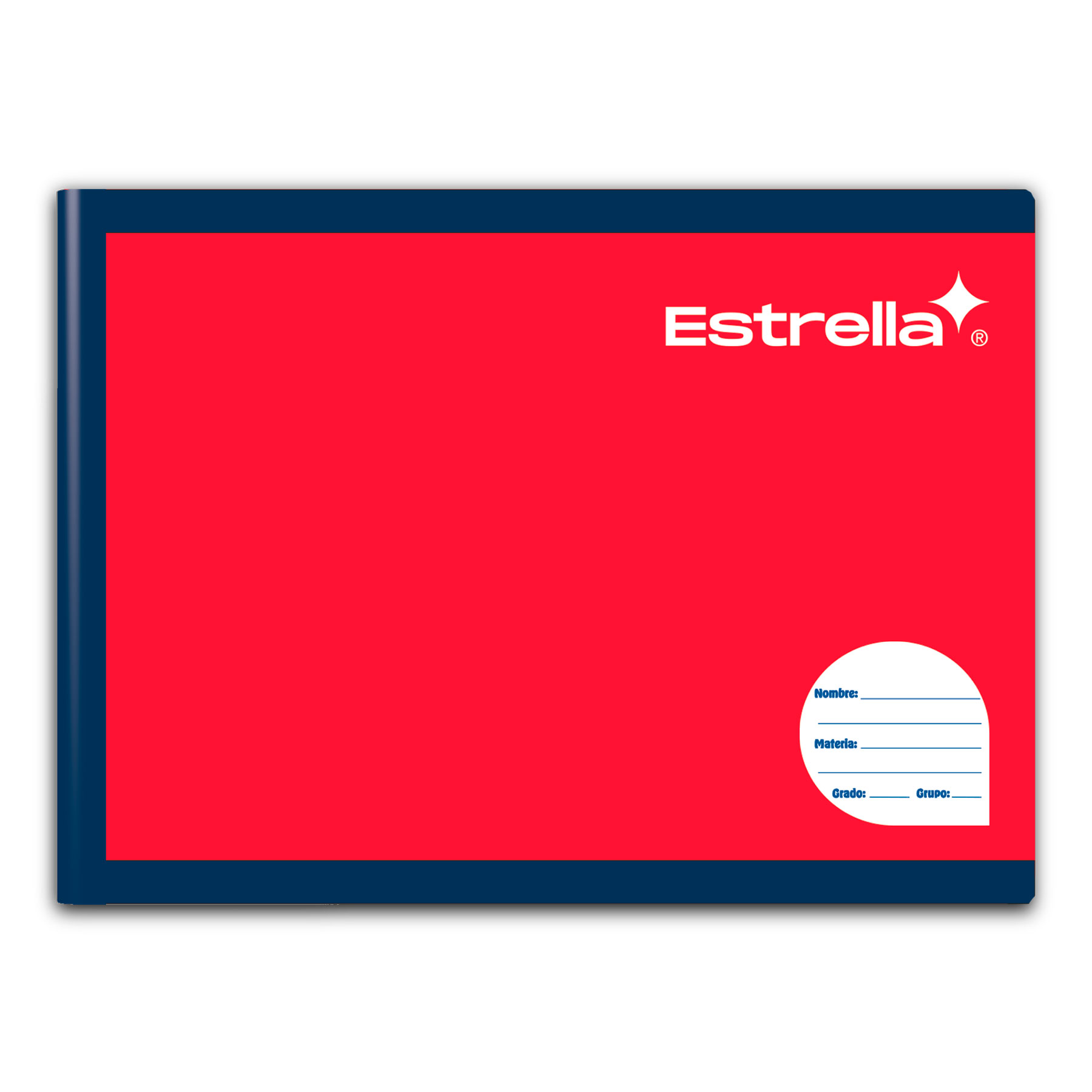 Cuaderno Forma Italiana Cosido Estrella 0545 Cuadro Chico 100 h.