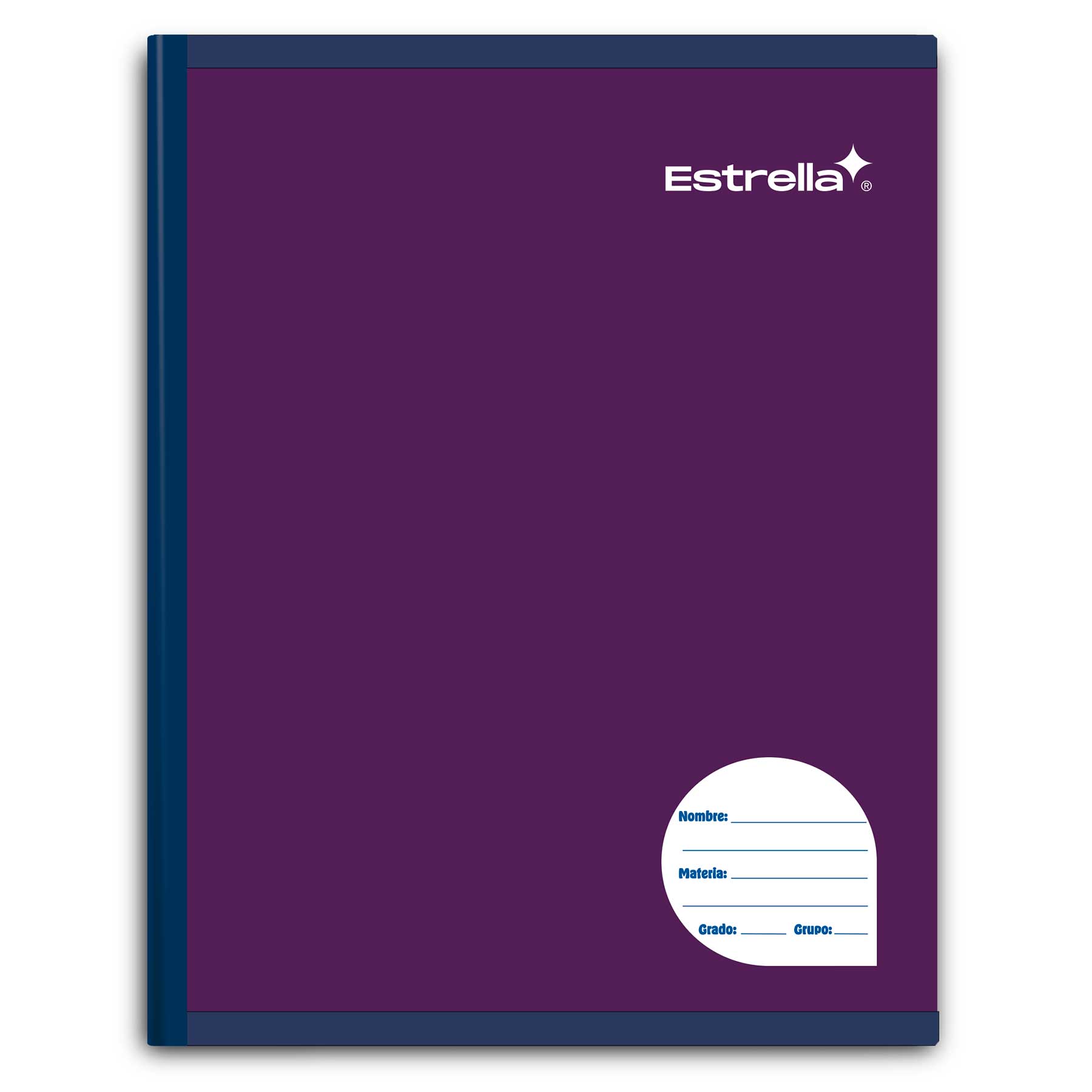 Cuaderno Colegial Cosido Estrella 0480 Cuadro Chico 100 h.