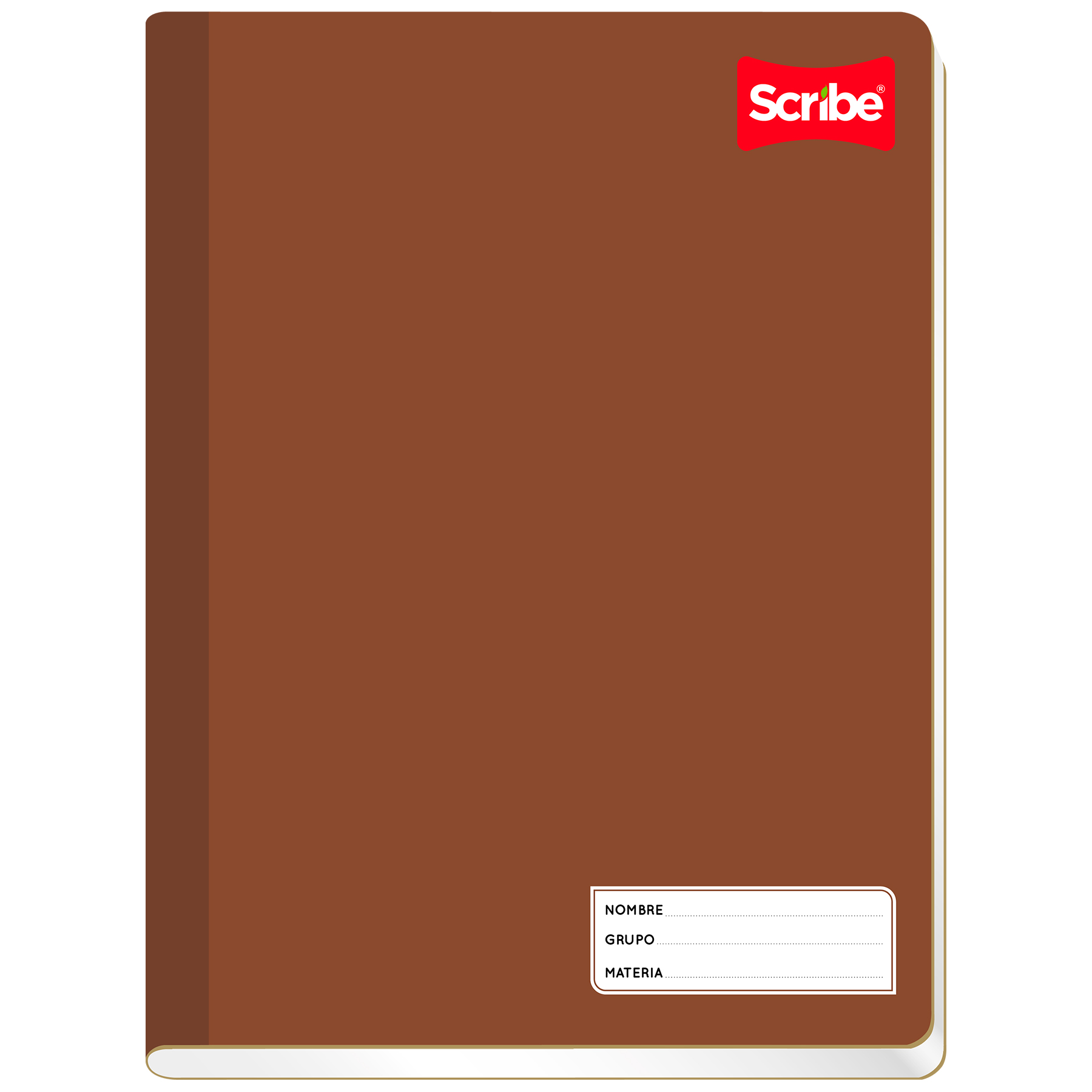 Cuaderno Profesional Cosido Scribe Clásico 4504 Doble Raya 100 h.