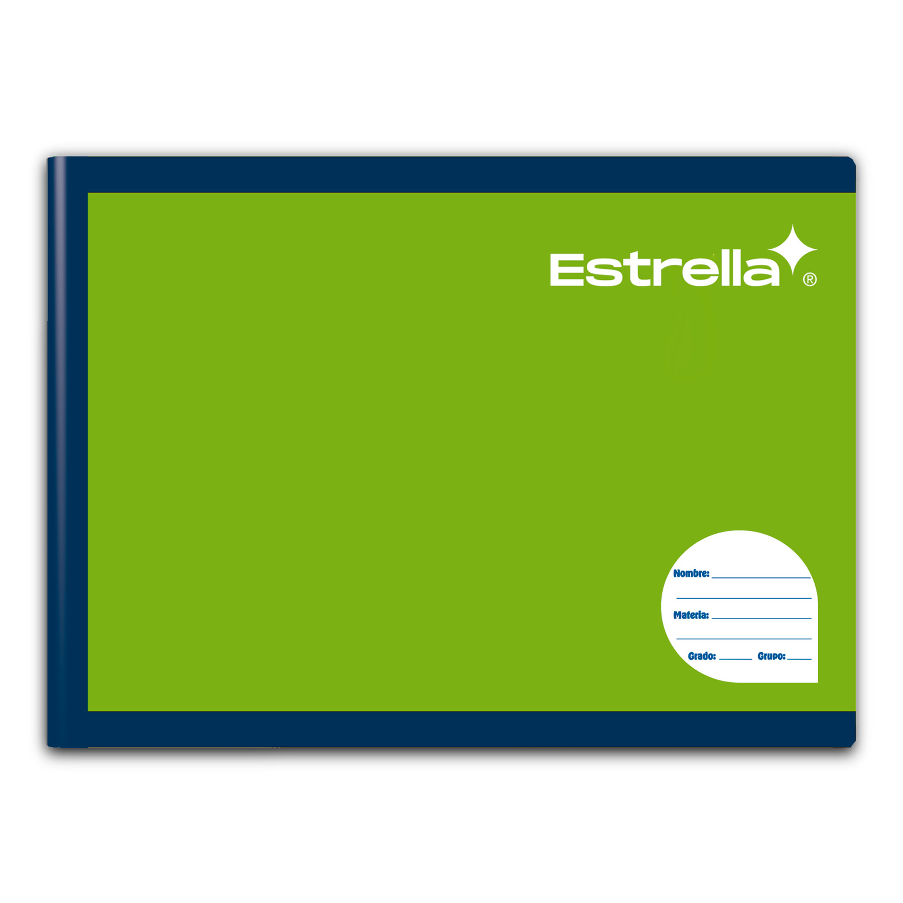 Cuaderno Forma Italiana Cosido Estrella 0654 Doble Raya 100 h.