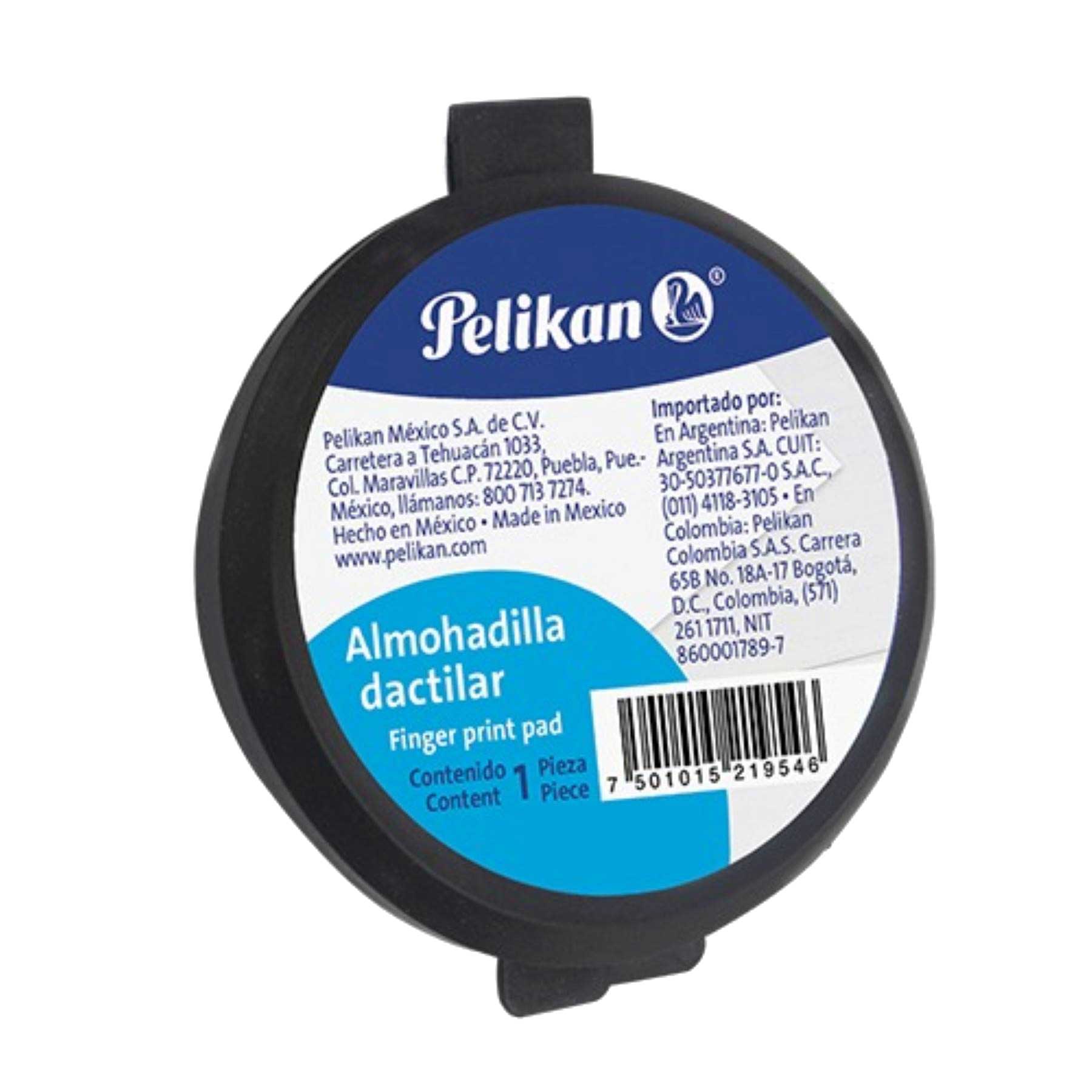 Almohadilla Dactilar Pelikan Tinta Negra