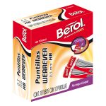 Puntillas 0.5 mm HB Wearever Berol Tubo C/12