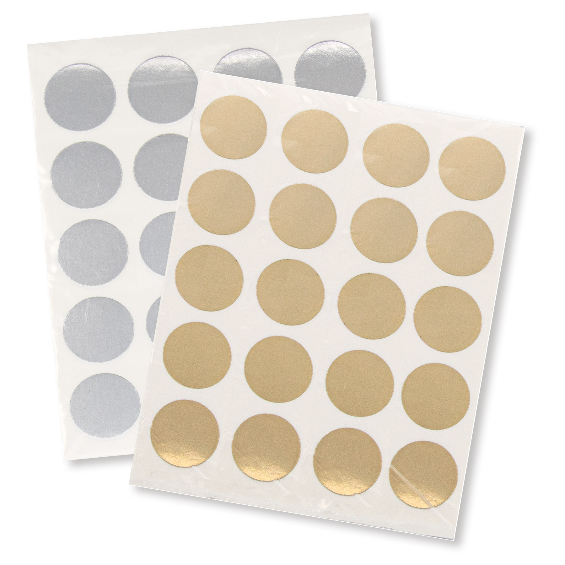 Etiqueta Sello Metálica LESA 16 mm Bl/100