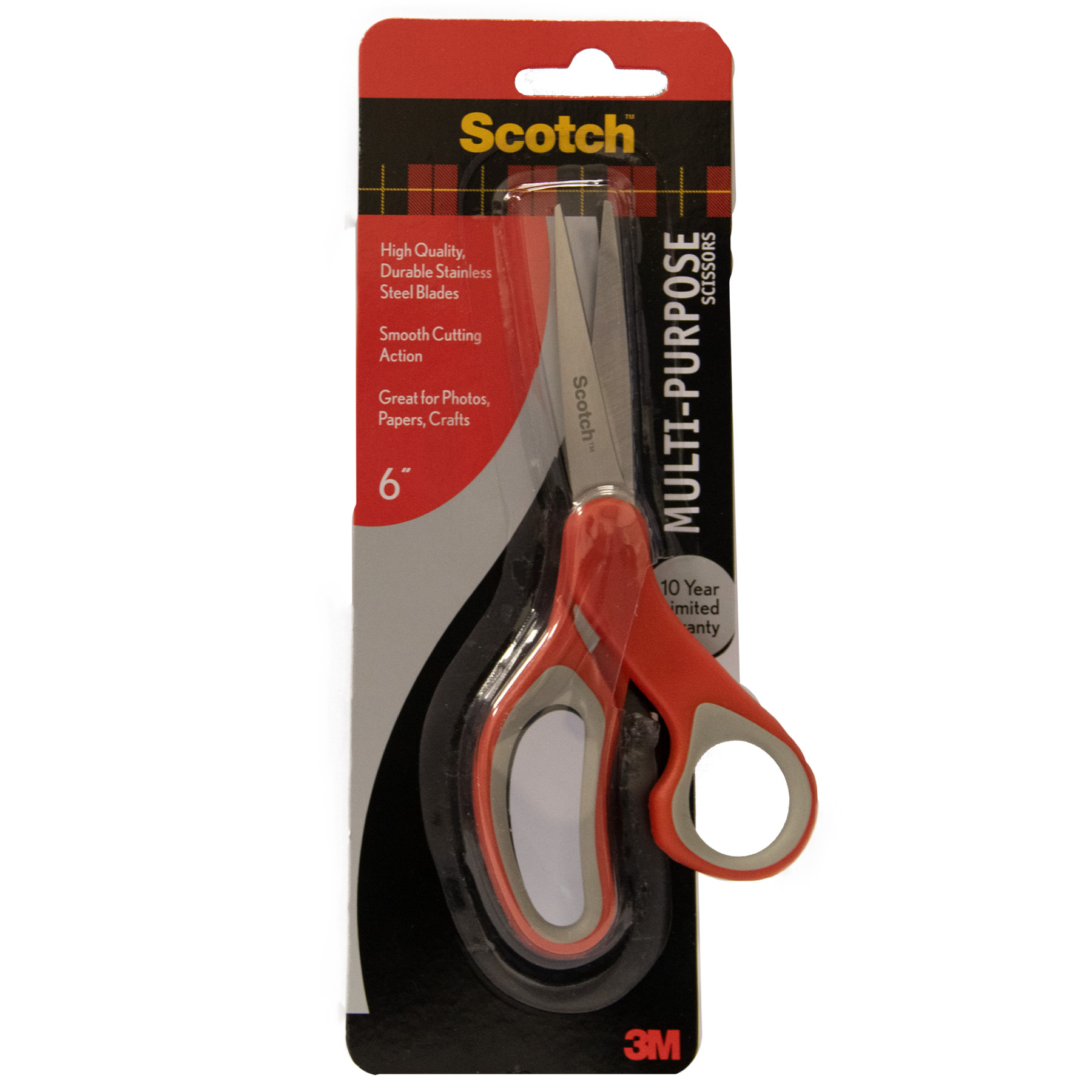 Tijera Multiusos Scotch 6" Mango Plástico