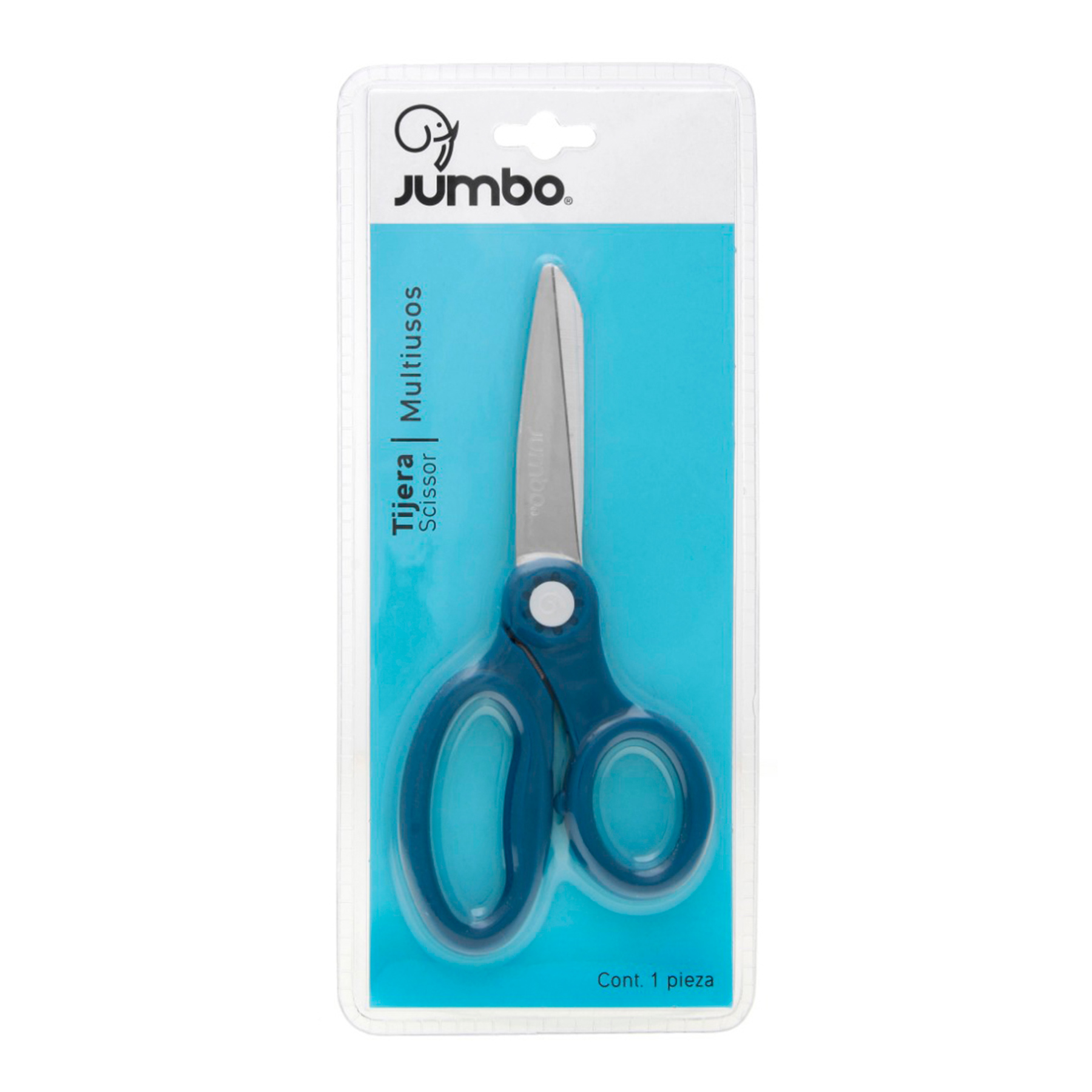 Tijera P/Oficina Jumbo Ptij2 6" (15.2 Cm) Mango Plastico"