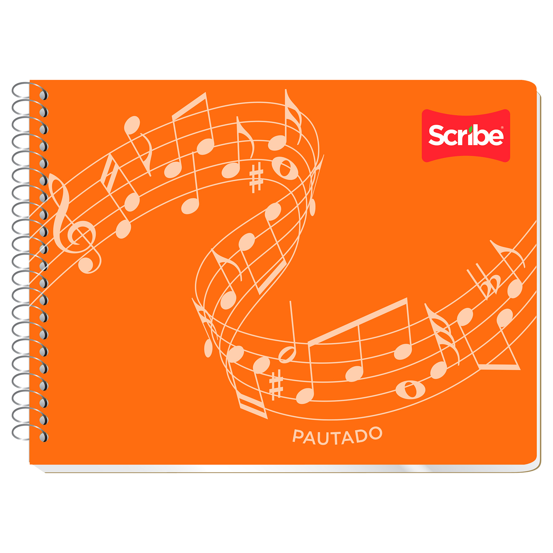 Cuaderno Pautado Forma Italiana Scribe 1108 50 h.