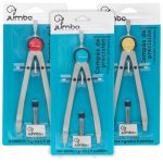 Compás de Precisión Metálico Jumbo PCOM1 Brazo Largo Bl/1