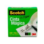 Cinta Adhesiva Mágica Scotch 810, 12 mm x 33 m.