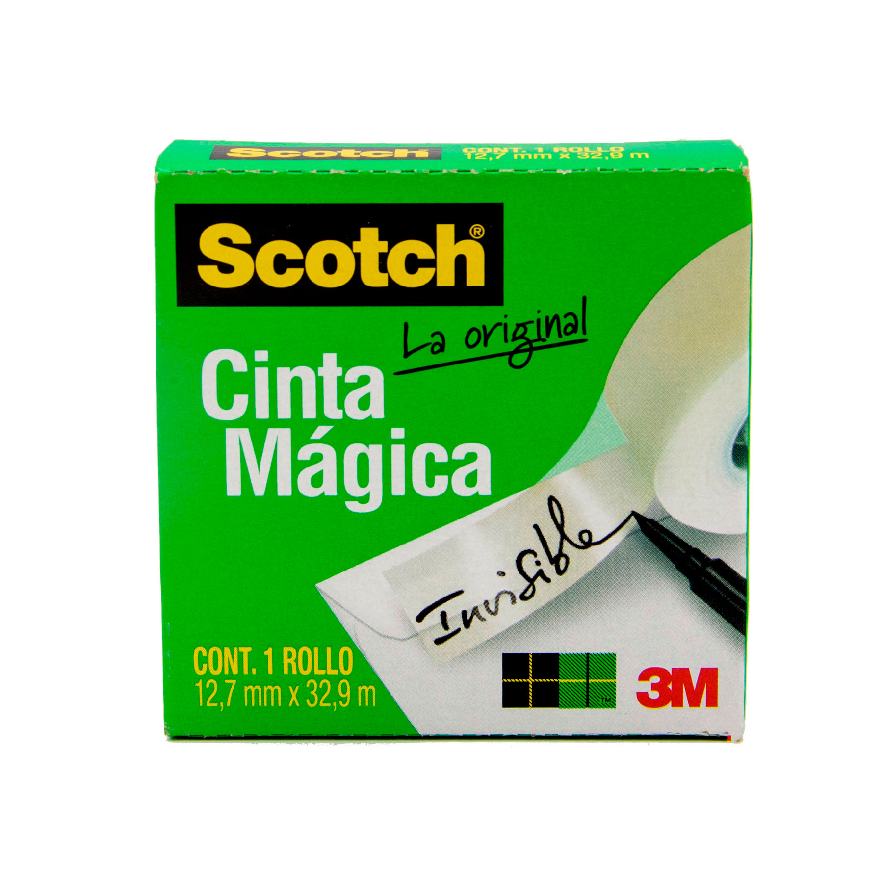 Cinta Adhesiva Mágica Scotch 810, 12 mm x 33 m.