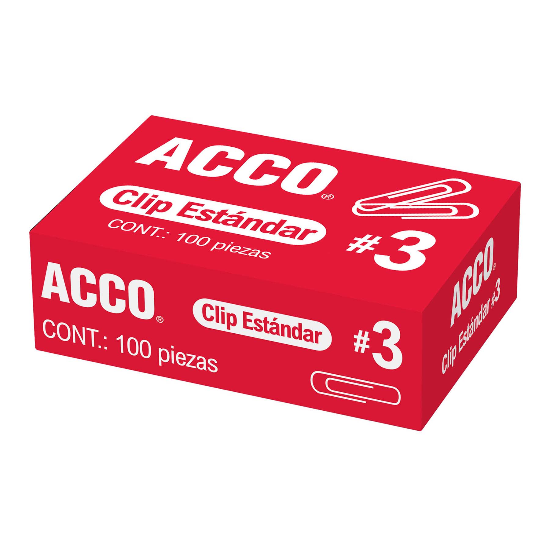 Clip Estándar #3 Acco C/100