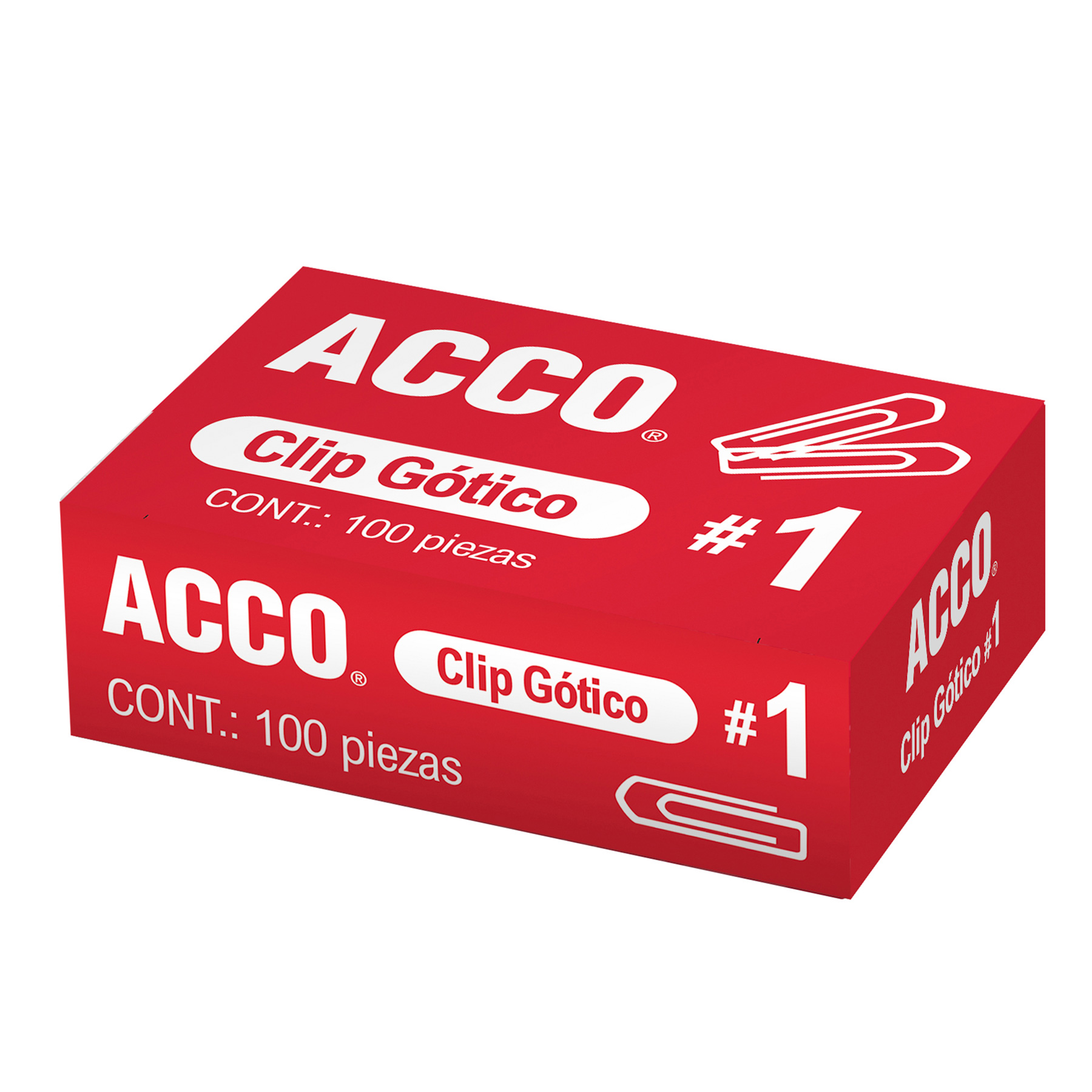 Clip Gótico #1 Acco C/100
