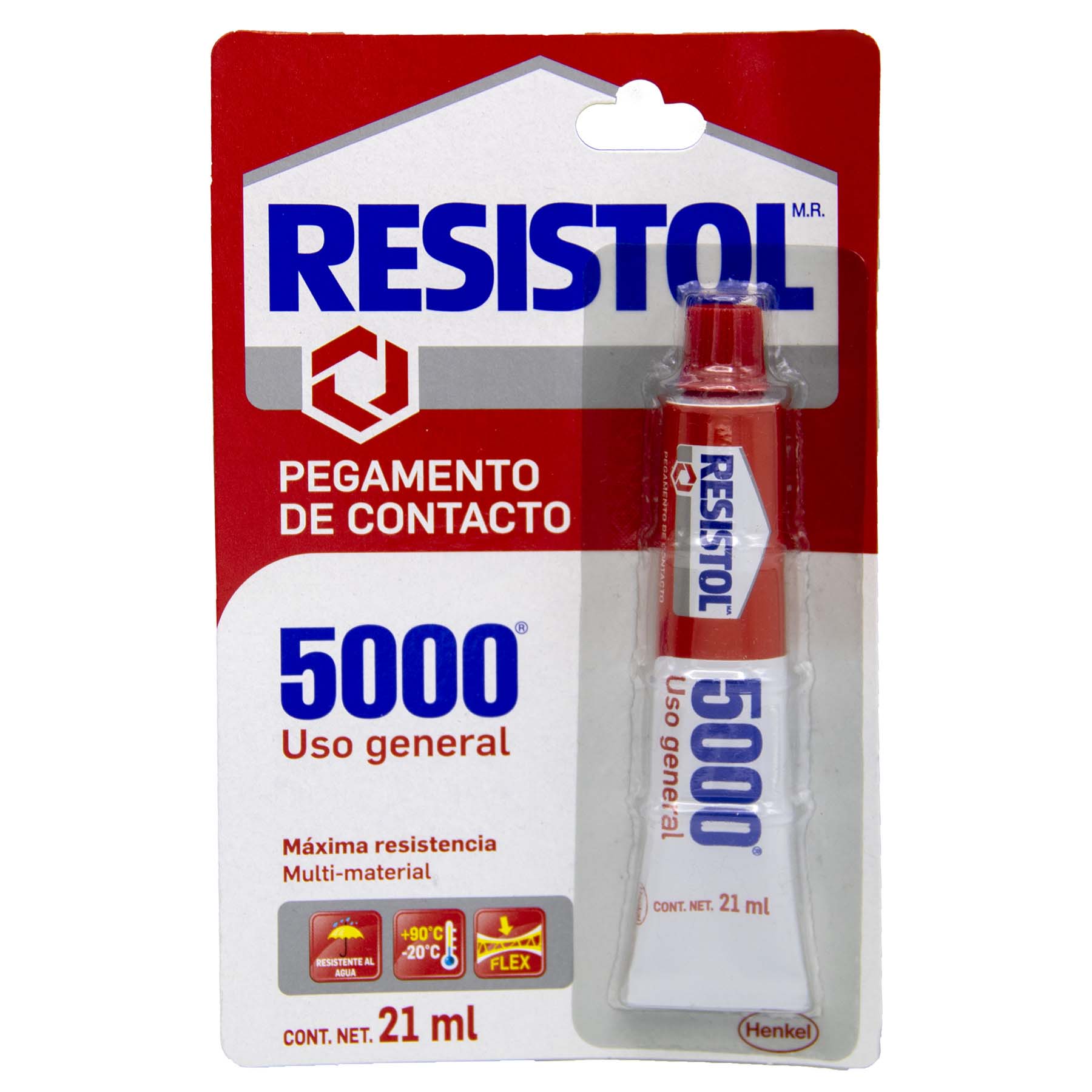Pegamento Contacto Resistol 5000 21 Ml. Tubo