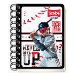 Libreta Pocket Espiral Doble O Scribe Multilínea Raya 80 h. 10.5 x 14 cm