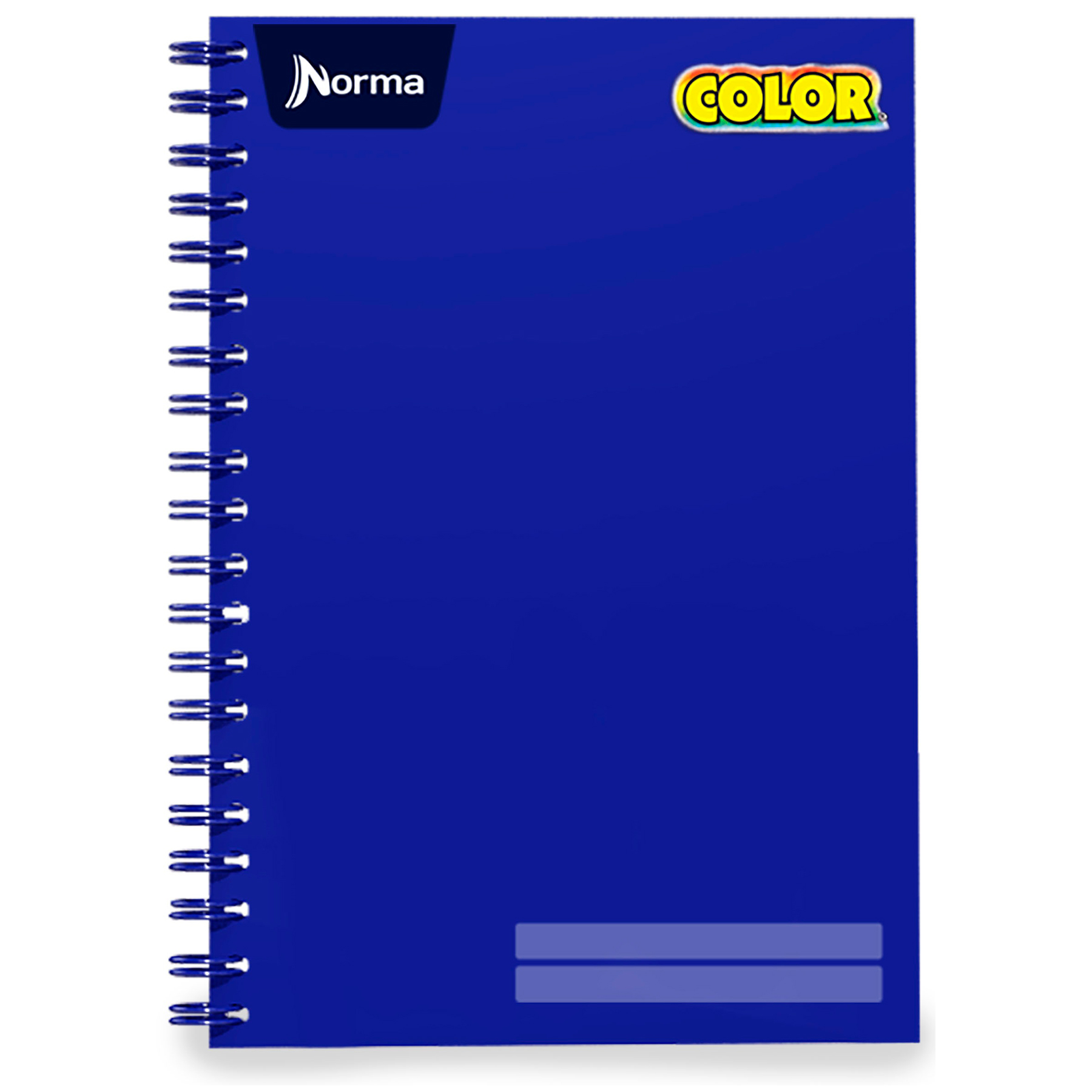 Cuaderno Profesional Espiral Doble O Norma Color Cuadro Chico 100 h.