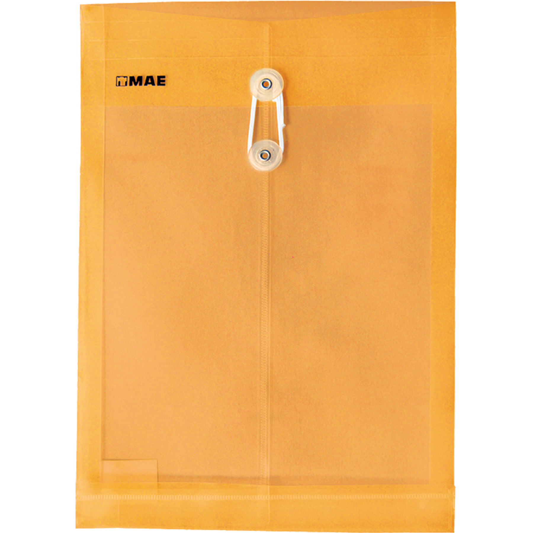 Sobre Protector C/Rondana MAE Oficio Vertical Naranja