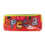 Lapicera Escolar Tela Doble Cierre, Colores Surtidos