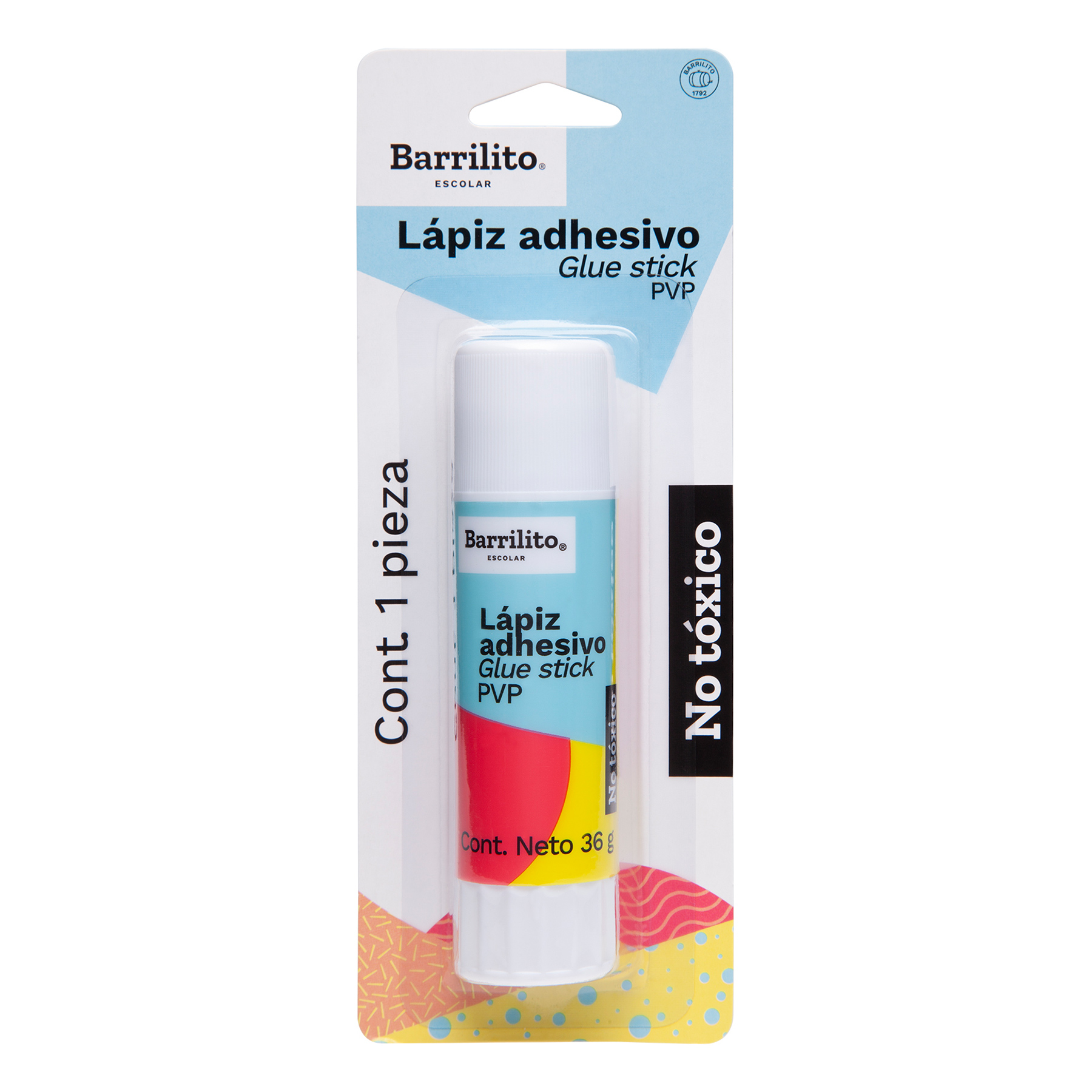 Lápiz Adhesivo Barrilito 36 g. Bl/1