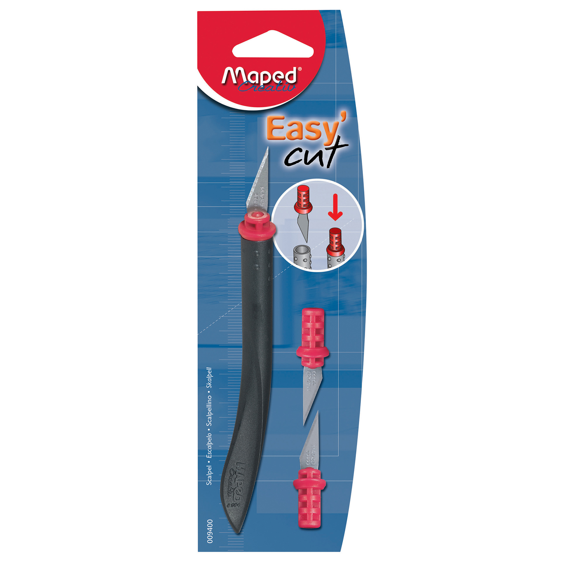 Cuchilla Plástica Maped Easy Cut Bl/1