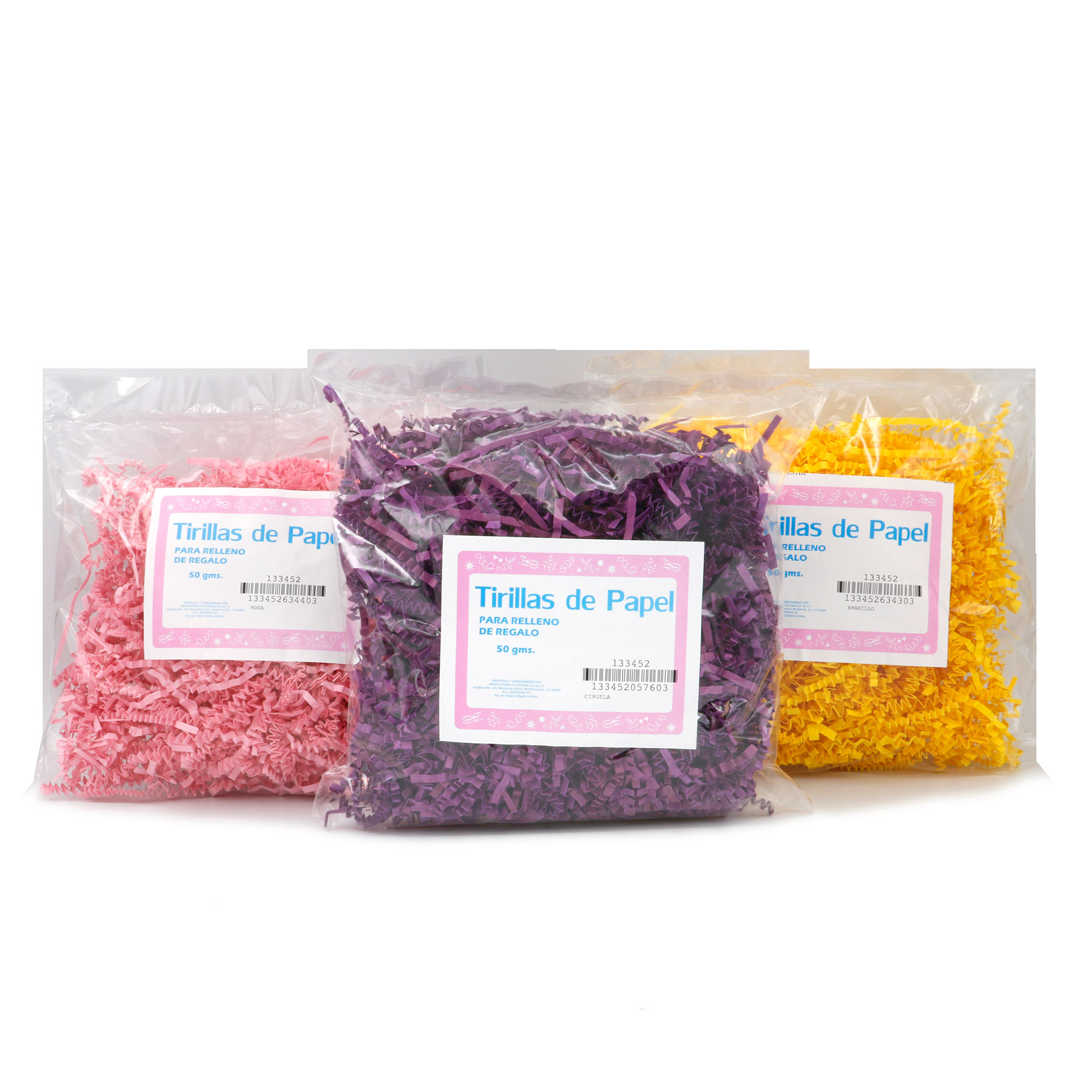 Tirilla de Papel para Decorar Bolsa 50 g.