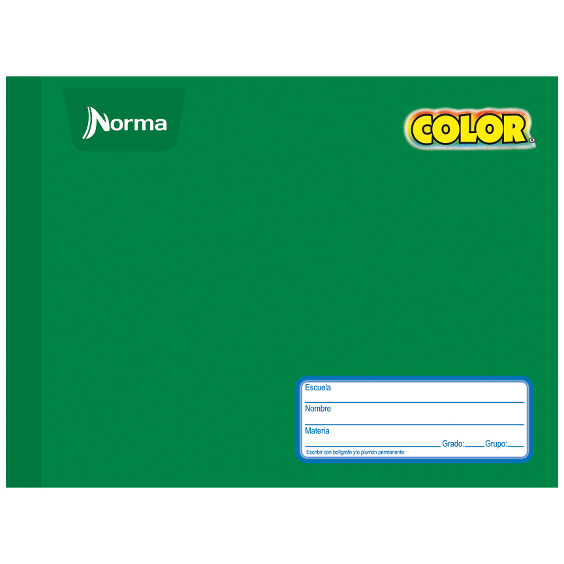 Cuaderno Forma Italiana Cosido Norma Color 360 Cuadro Grande 100 h.