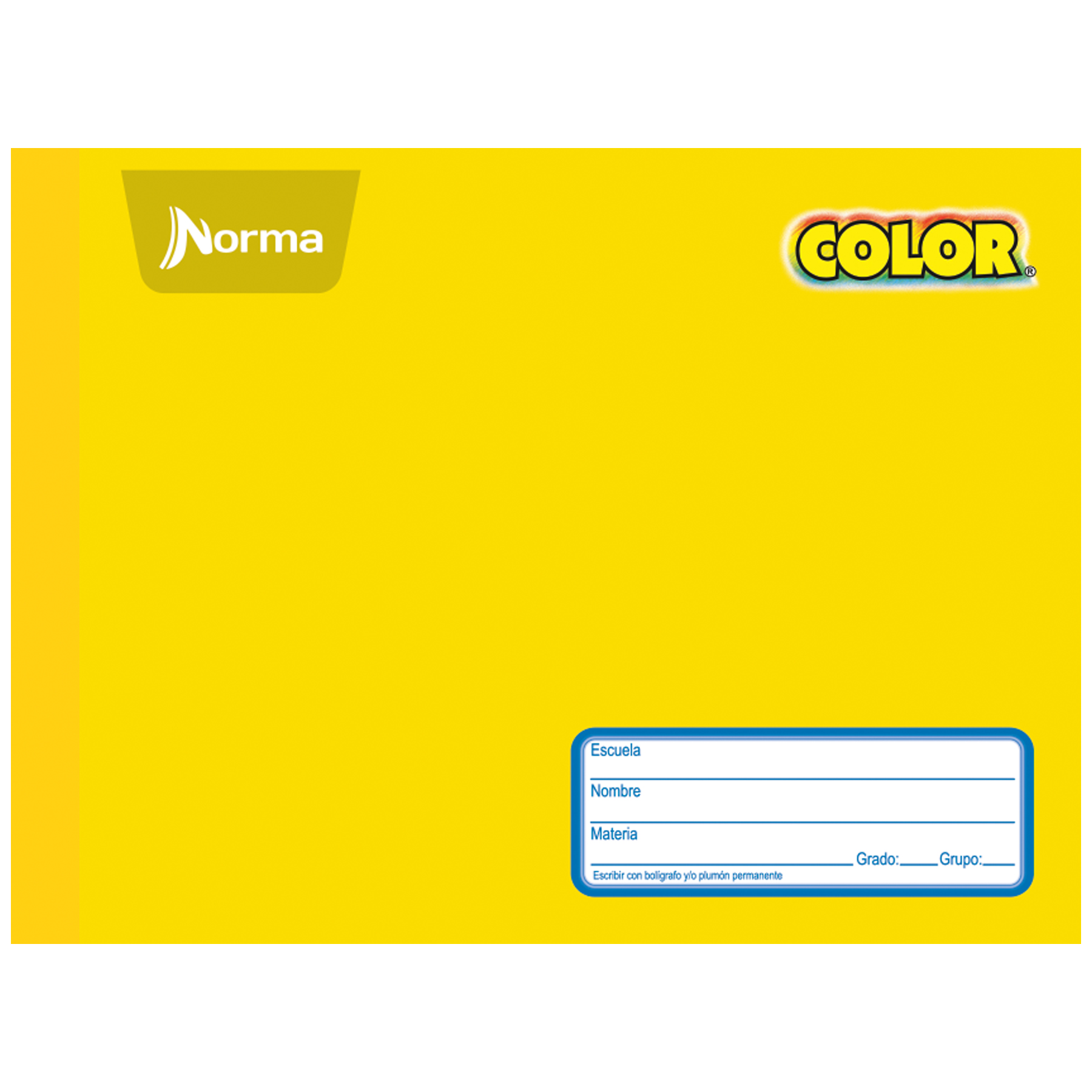 Cuaderno Forma Italiano Cosido Norma Color 360 Raya 100 h.