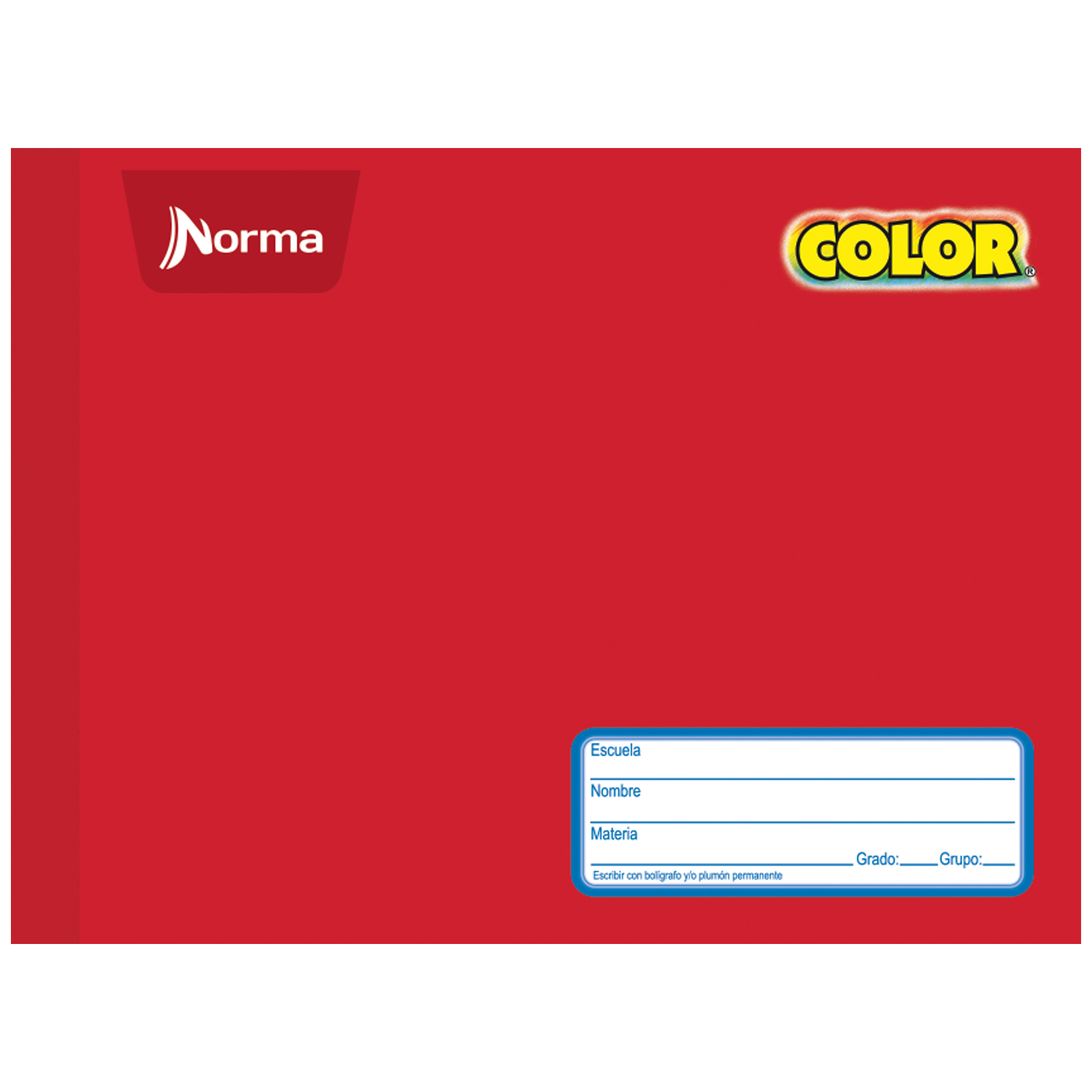Cuaderno Forma Italiano Cosido Norma Color 360 Doble Raya 100 h.
