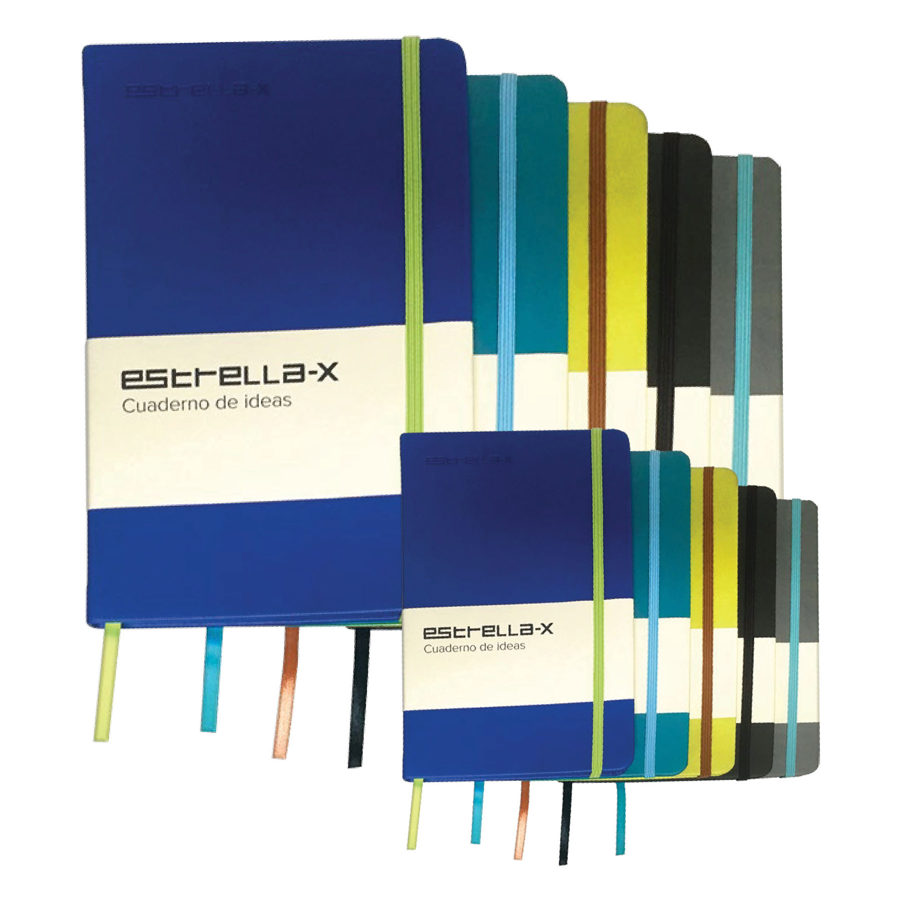 Cuaderno A5 Estrella Pasta Dura 6566 14.7 x 21.5 cm 96 h.