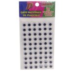 Ojitos Moviles Pascua Ojo-Mov12-60 12 Mm. Bl/60 C/Adh.