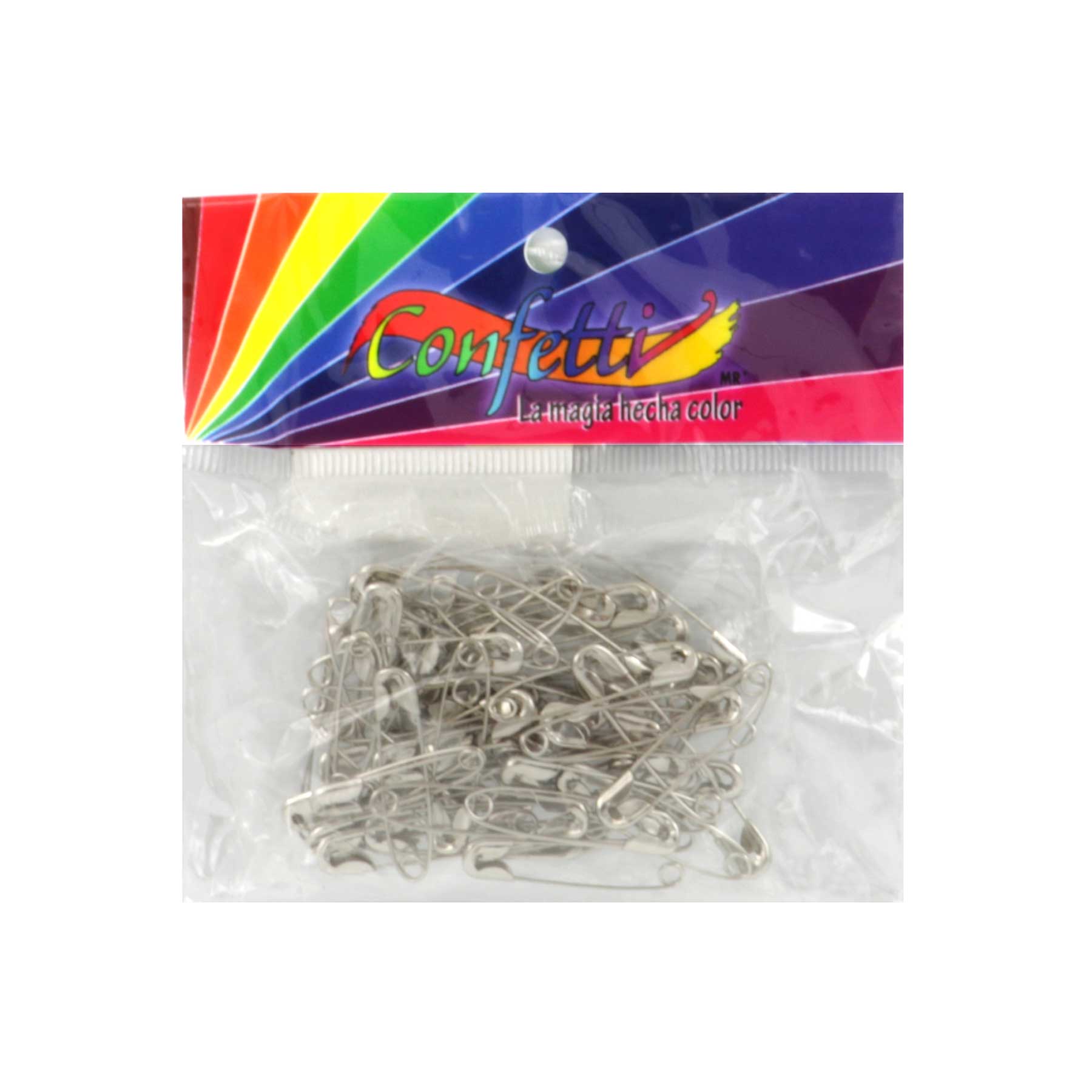 Seguro Niquelado #1 Confetti Bl/72