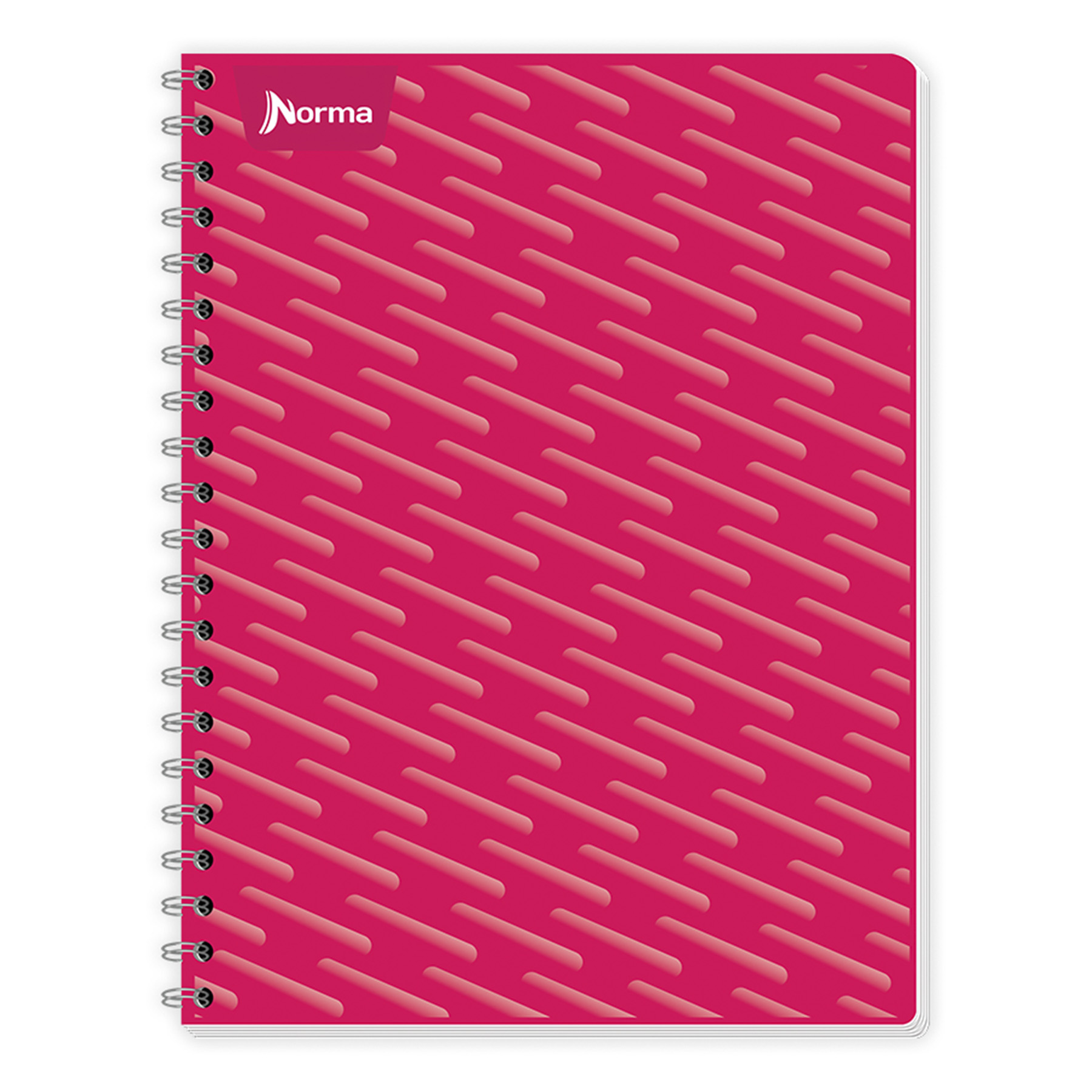 Cuaderno Profesional Espiral Doble O Norma Unicolor Raya 100 h.