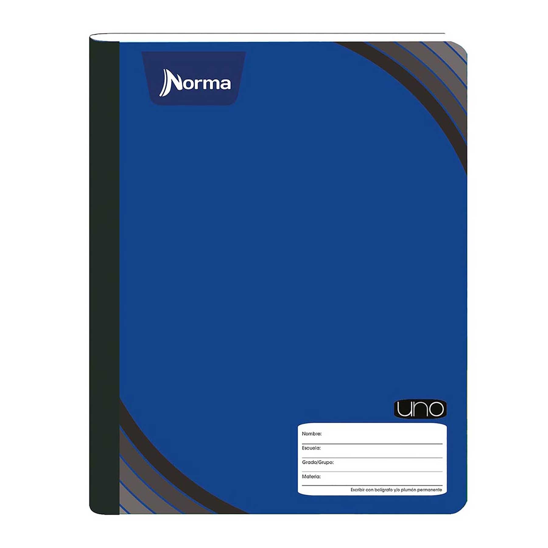 Cuaderno Profesional Cosido Norma Uno Cuadro Chico 100 h.