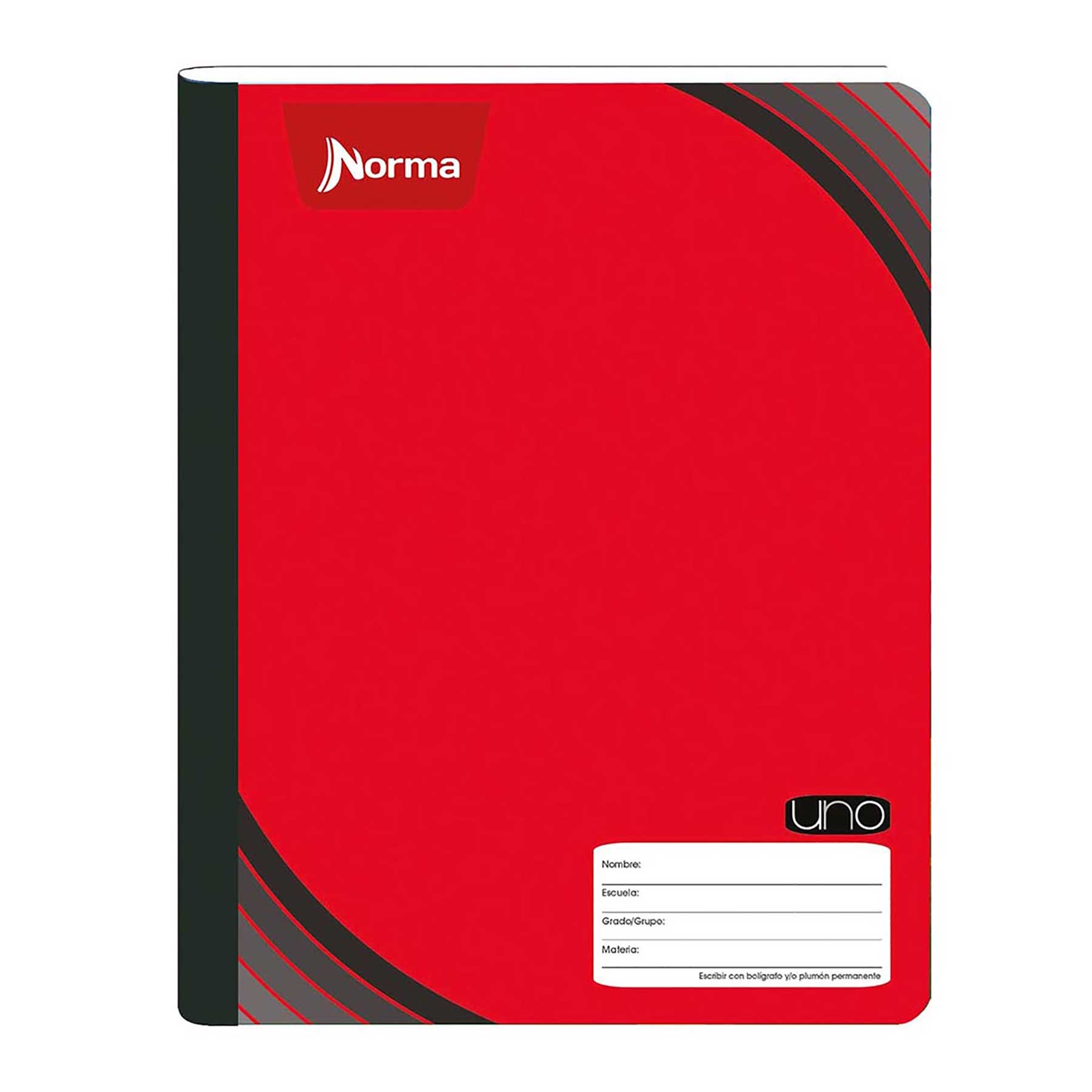 Cuaderno Profesional Cosido Norma Uno Cuadro Grande 100 h.